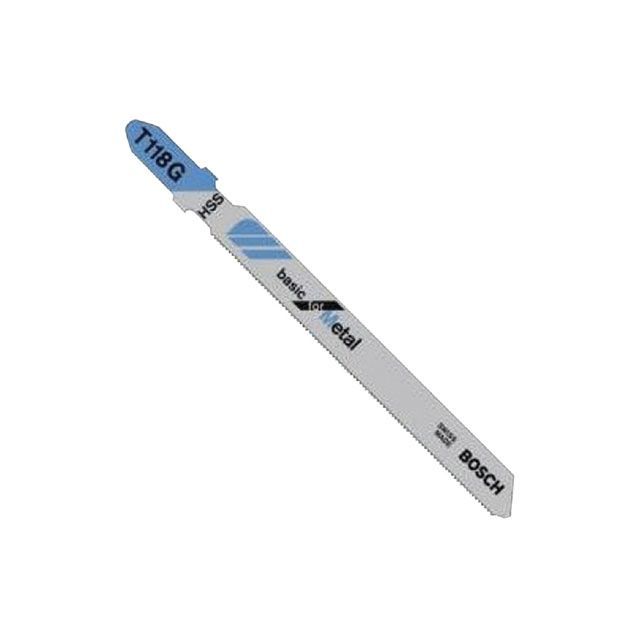 ●メーカー名：ボッシュ / BOSCH●商品名：T-118G ジグソーブレード（5本）●メーカー品番：T-118G●JANコード：3165140007283商品の保証は、メーカー保証書の内容に準じます。●入数5本●素材ハイス●サイズ全長（mm）：92 / 有効長（mm）：67 / 刃厚（mm）：1.0●特長■山数36 ■ベーシック ■切断材料：軟鋼板0.5〜1.5mm●用途■金工用 ■ベーシック…切れ味と経済性を両立●ご注意※切断能力は装着するジグソーにより変わります。