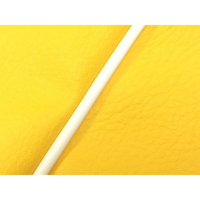 グロンドマン ディオ 国産シートカバー イエロー ディオ タイプ 張替 仕様 白パイピング 型式 AF18/25 GH15HC520P20