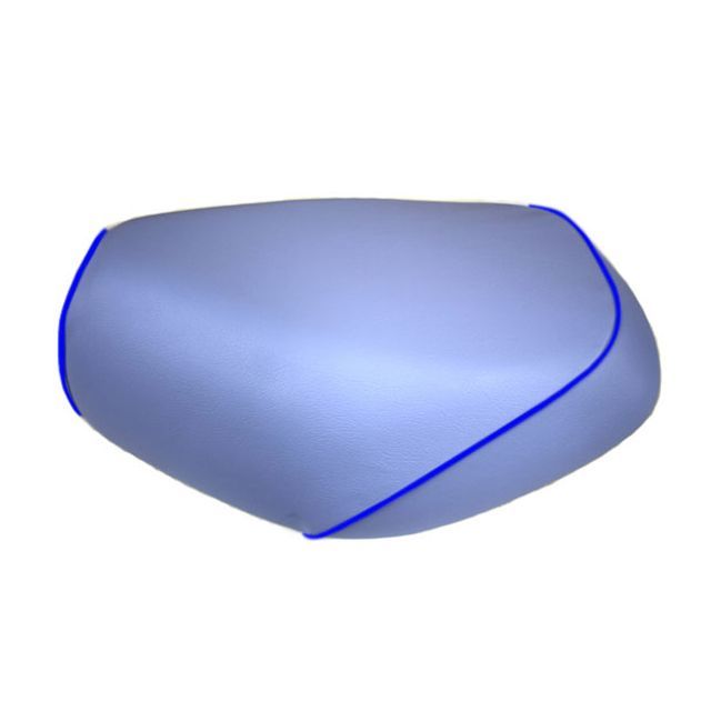 グロンドマン ディオ 国産シートカバー ライトブルー ディオ タイプ 張替 仕様 青パイピング 型式 AF18/25 GH15HC340P50