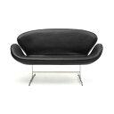 アルネ・ヤコブセン スワンソファ Arne Jacobsen (レザークッション)