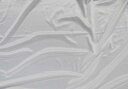 ハイニットスムース(150cm幅・白)1反単位【送料無料】ホテル・披露宴会場ジョーゼット幕用ブライト糸防炎品