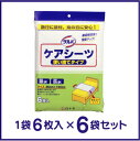 【超お買い得!先着順】サルバ ケアシーツ 使い捨てタイプ 1袋6枚入×6袋セット ※北海道・離島・沖縄は送料別途