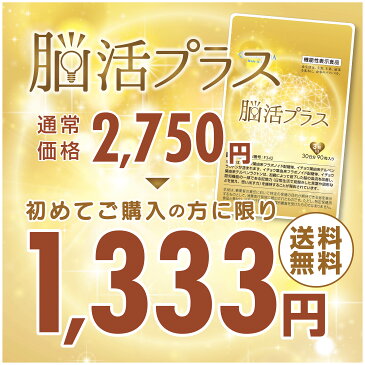 ＜初回購入限定特価＞ イチョウ葉 機能性表示食品 PerleALPHA ペルルアルファ 脳活プラス フラボノイド配糖体 テルペンラクトン 90粒入り (1日3粒30日分) 内容量22.5g 250mg×90粒/1袋 ＜当店オリジナル＞ 脳 脳内 記憶力 活性化 サプリメント