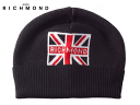 リッチモンド キャップ RICHMOND JOHN RICHMOND ジョン リッチモンド UAIFX AB02 C036 0990 ユニオンジャック ロゴ絵柄...