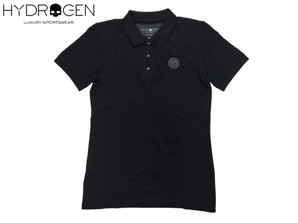 ϥɥ ݥ HYDROGEN Z10081 BLACK POLO SKULL åڥդ ǥ ֥å Ⱦµ ݥ ǥM