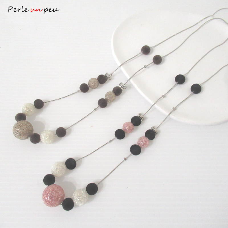 ネックレス レディース きらきら ビジュー 球 玉 ビーズネックレス アクセサリー 大人 華やか 結婚式 二次会 お呼ばれ ウェディング セレモニー ペンダント ロングネックレス きれいめ かわいい 上品 エレガント おしゃれ ギャラリービスコンティ