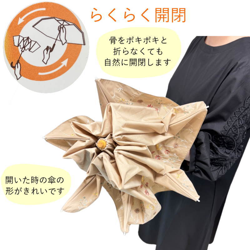 日傘 折りたたみ 折りたたみ日傘 折りたたみ傘 折り畳み 晴雨兼用 UVカット 母の日...