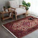 【本場イラン産】108×160cm ペルシャ絨毯 ラグサイズS(送料無料 手織り 天然染料 かわいい おしゃれ 絨毯 ラグ ウール100% ペルシャ)◆DIAZ...