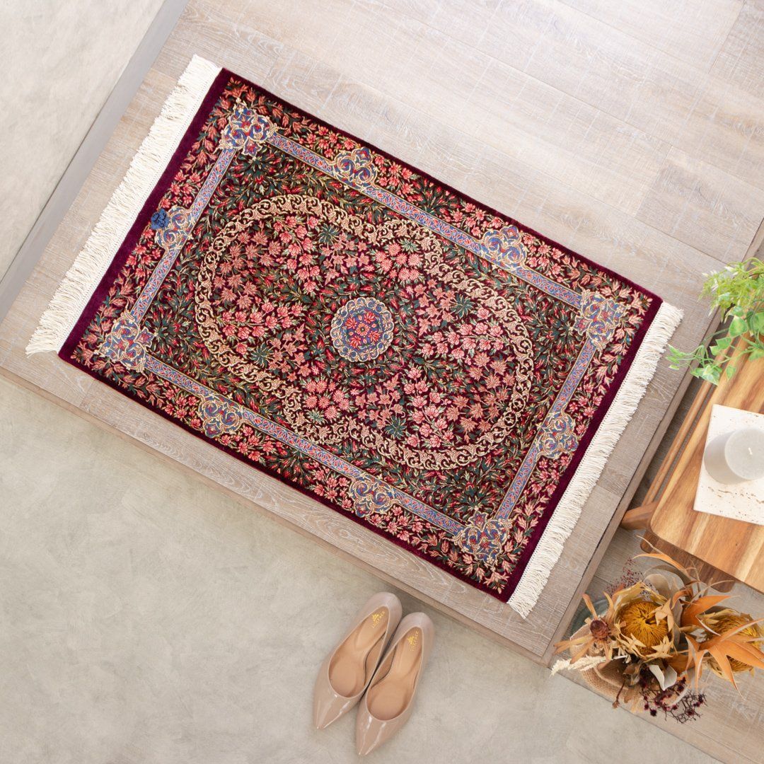 【本場イラン産】60×89cm ペルシャ絨