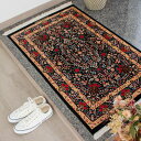 【本場イラン産】77×120cm ペルシャ絨毯 玄関サイズL(送料無料 手織り 天然染料 かわいい おしゃれ 絨毯 ラグ シルク100% ペルシャ)◆INES ...