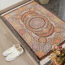 【本場イラン産】82×120cm ペルシャ絨毯 玄関サイズL(送料無料 手織り 天然染料 かわいい おしゃれ 絨毯 ラグ シルク100% ペルシャ)◆ASTAL...