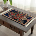 【本場イラン産】25×40cm ペルシャ絨毯 ミニサイズ(送料無料 手織り 天然染料 かわいい おしゃれ 絨毯 ラグ シルク100% ペルシャ 小さい)◆KALTASHOWA カルタショワ