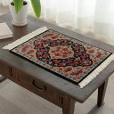 【本場イラン産】28×37cm ペルシャ絨毯 ミニサイズ(送料無料 手織り 天然染料 かわいい おしゃれ 絨毯 ラグ シルク100% ペルシャ 小さい)◆RAZALEWA ラザレワ