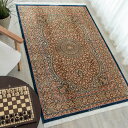 【本場イラン産】131×196cm ペルシャ絨毯 ラグサイズM(送料無料 手織り 天然染料 かわいい おしゃれ 絨毯 ラグ ウール100% ペルシャ)◆AGNE...