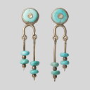 【30%OFF 楽天スーパーSALE】フィルゼ(ターコイズ・トルコ石) ピアス Pi-S-211