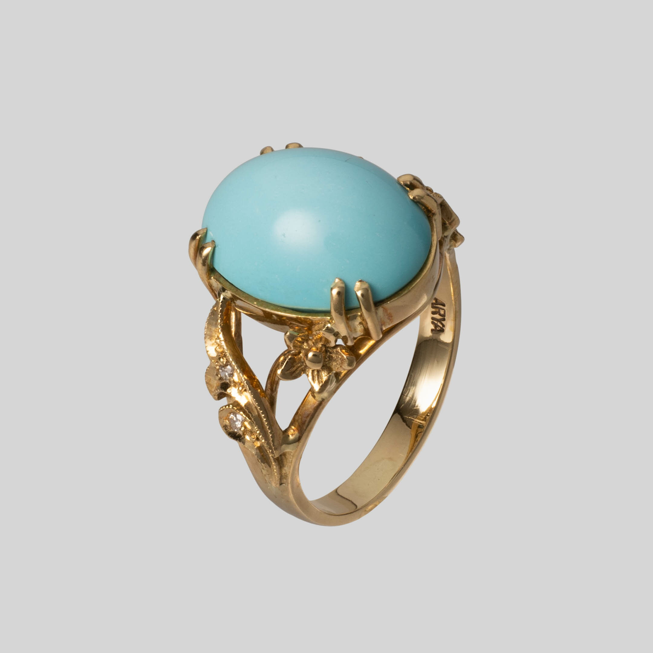 フィルゼ（ターコイズ・トルコ石） リング Ri-G-103