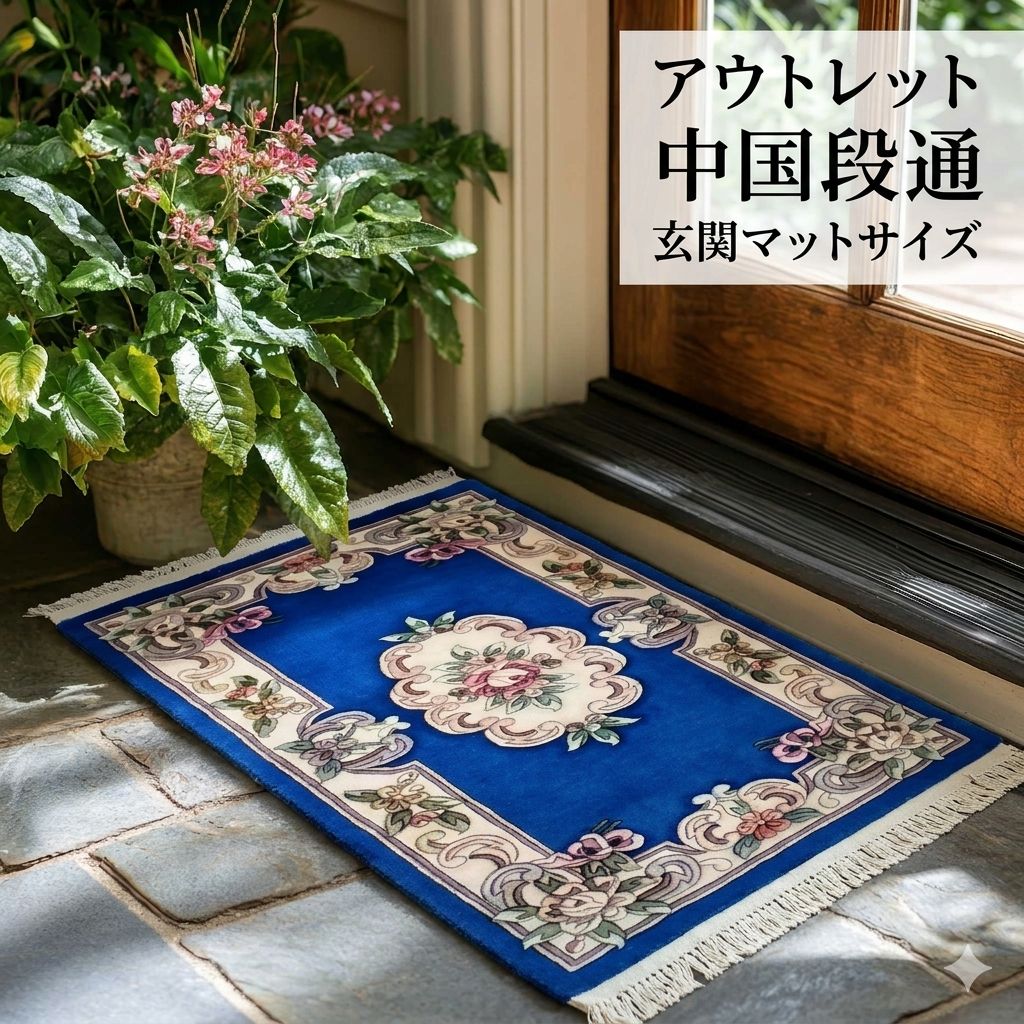 楽天市場】玄関マット 段通（カーペット・ラグ｜カーペット・マット