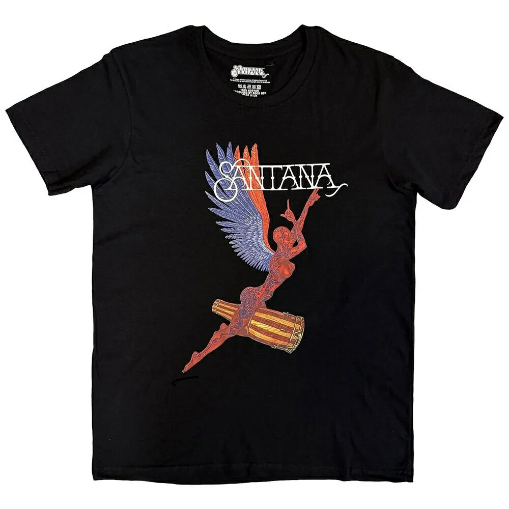 (サンタナ) Santana オフィシャル商品 ユニセックス Abraxas Angel Tシャツ 半袖 トップス 【海外通販】