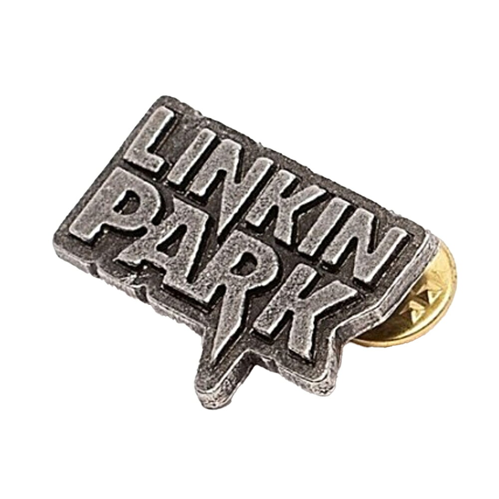 (リンキン・パーク) Linkin Park オフィシャル商品 ロゴ レタリング バッジ 【海外...