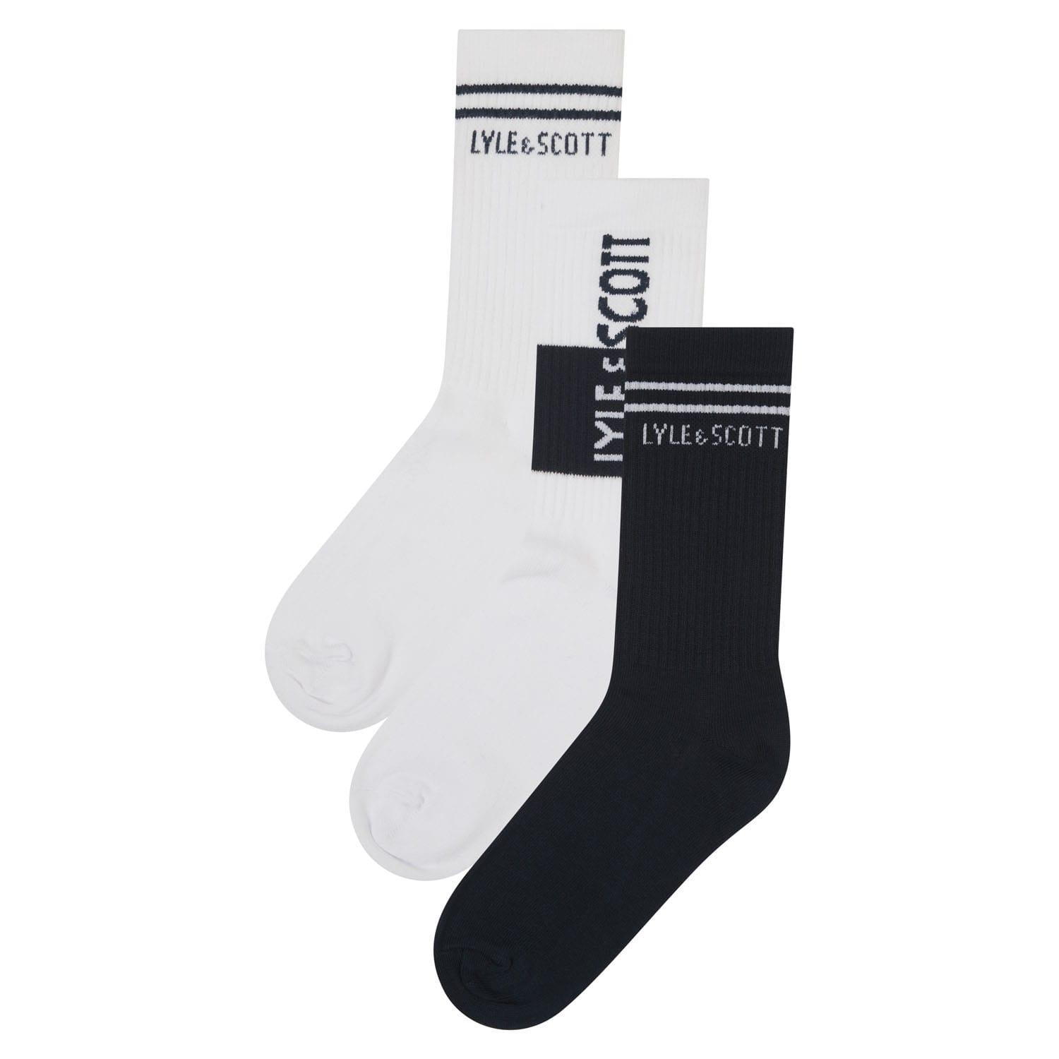 (ライルアンドスコット) Lyle & Scott キッズ・子供 スポーツソックス 靴下 ソックス セット (3足組) 【海外通販】