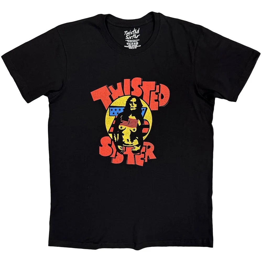 T-Shirts - (トゥイステッド・シスター) Twisted Sister オフィシャル商品 ユニセックス 76 Tシャツ 半袖 トップス 【海外通販】