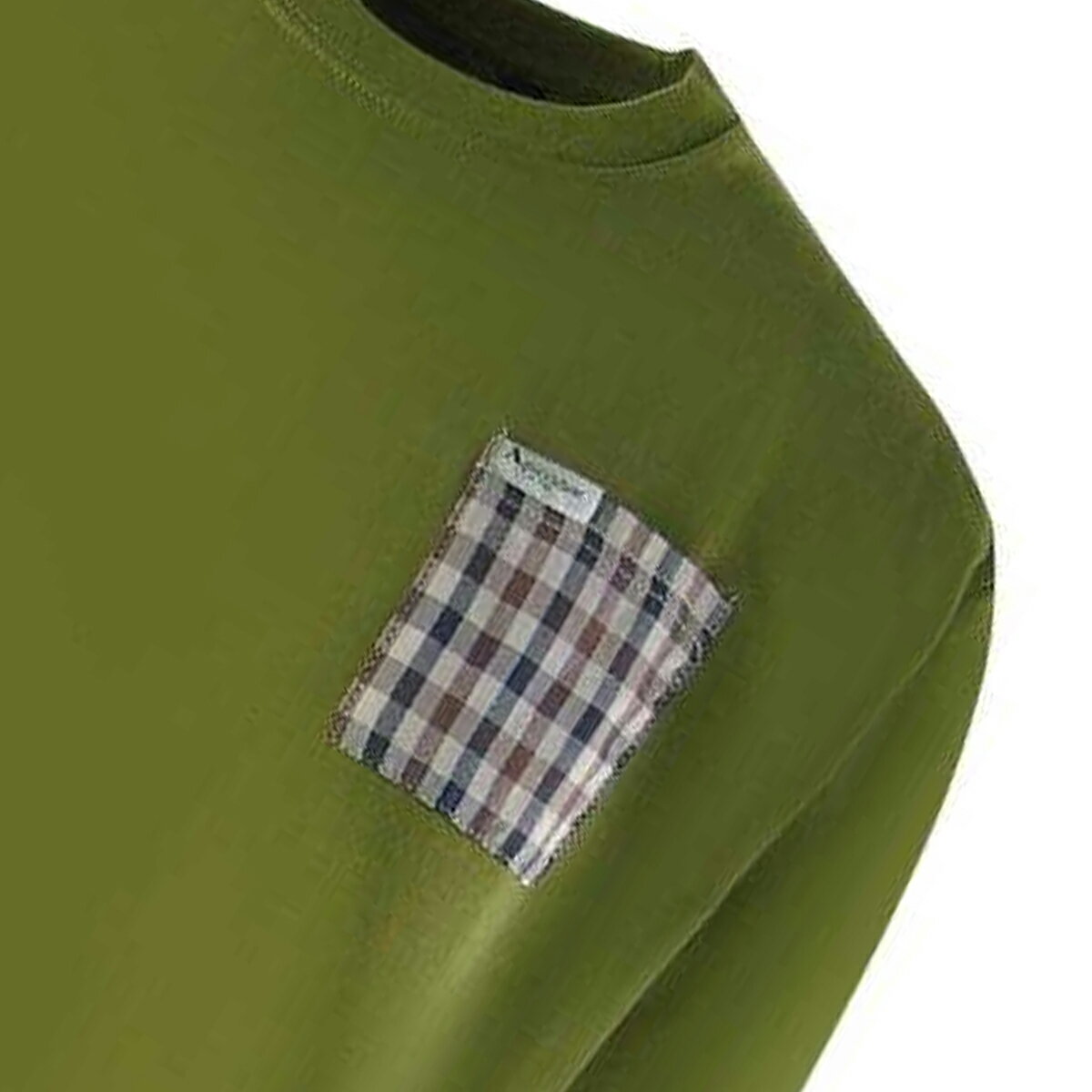 (アクアスキュータム) Aquascutum メンズ Active Iconic ポケット ユニセックス 長袖 スウェットシャツ トレーナー 【海外通販】