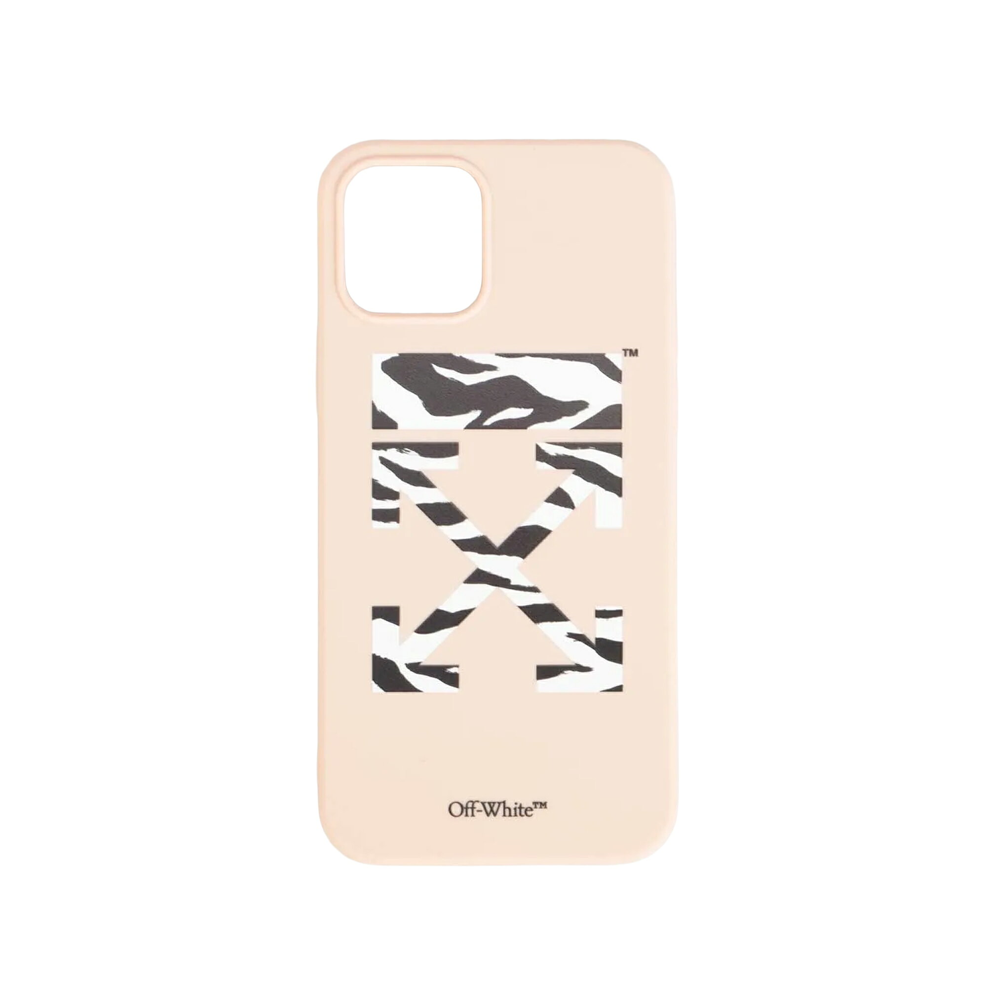 (オフホワイト) Off White ゼブラプリント iPhone 12 Pro対応 iPhoneケース 携帯ケース スマホケース 【海外通販】