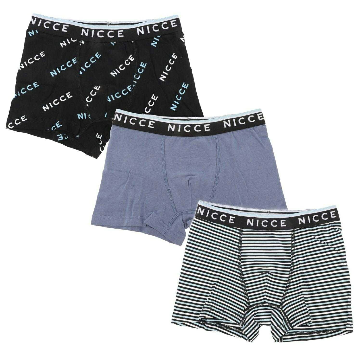 (ニッチェ) Nicce キッズ・子供用 ボクサーショーツ 下着 パンツ セット (3枚組) 【海外通販】