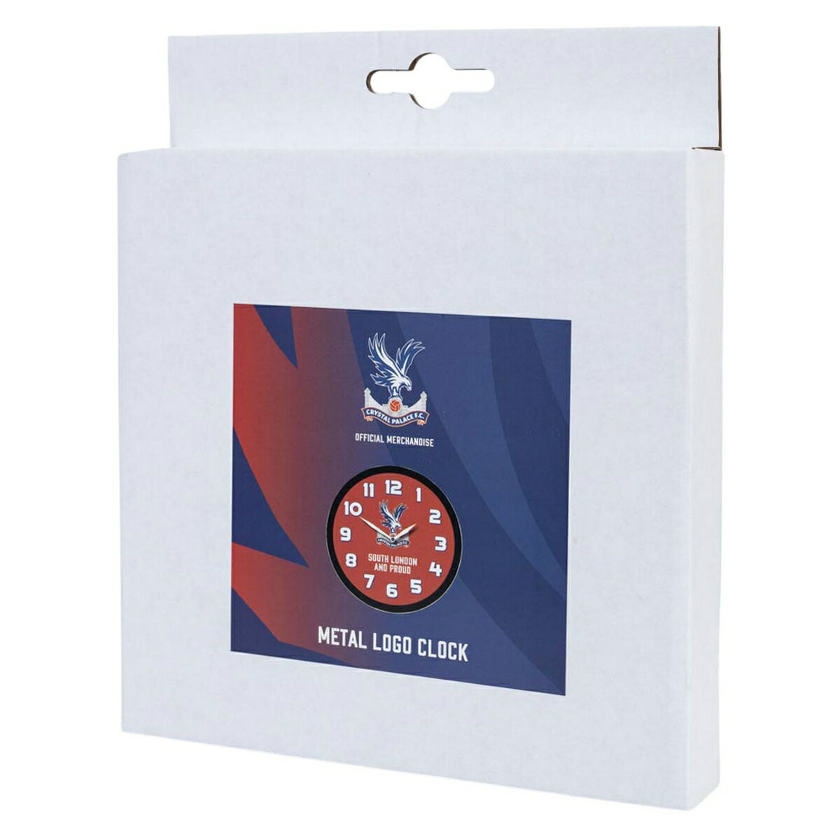 クリスタル・パレスFC フットボールクラブ Crystal Palace FC オフィシャル商品 クレスト 壁かけ時計 ウォールクロック 【海外通販】