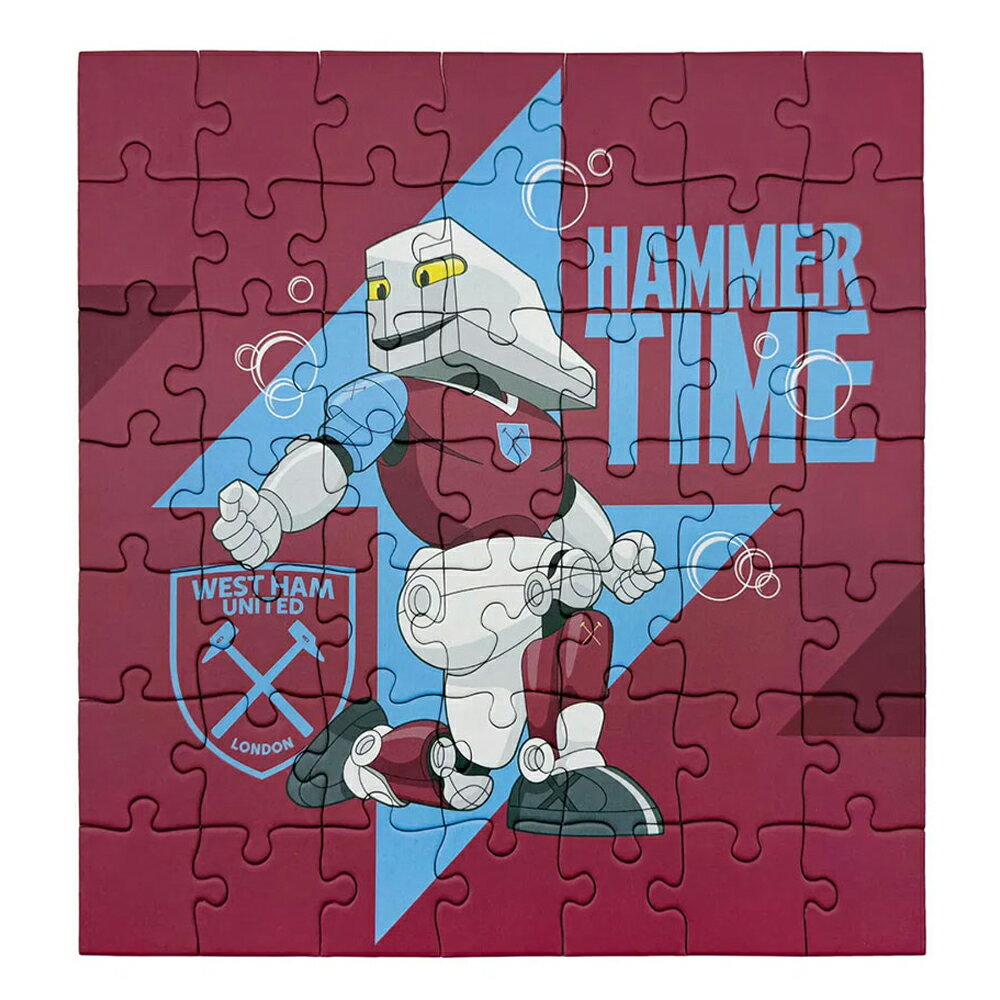 ウェストハム・ユナイテッド フットボールクラブ West Ham United FC オフィシャル商品 ジグソーパズル 【海外通販】