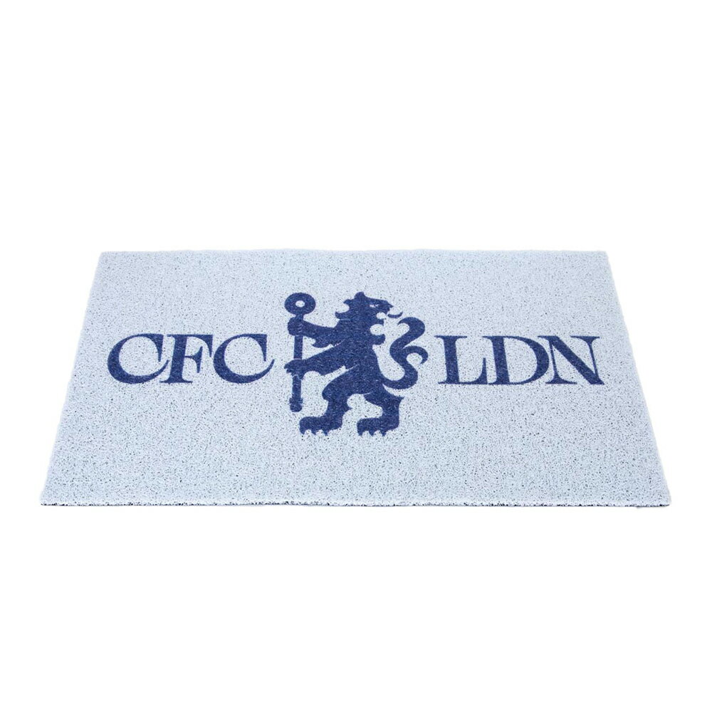 チェルシー フットボールクラブ Chelsea FC オフィシャル商品 ループパイル ドアマット フロアマット ..