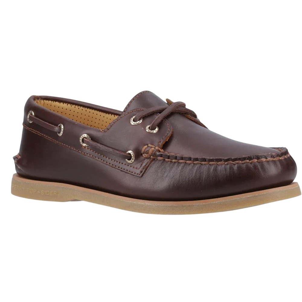 (スペリー) Sperry メンズ Authentic Gold Cup デッキシューズ レザー ボートシューズ 紳士靴 スリッポ..