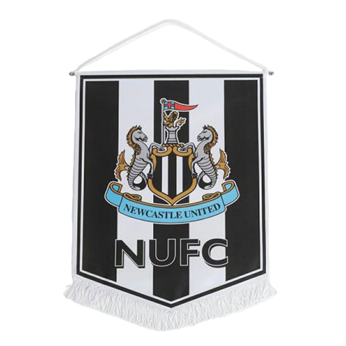 ニューカッスル・ユナイテッド フットボールクラブ Newcastle United FC オフィシャル商品 ラージ ペナント 飾り 【海外通販】