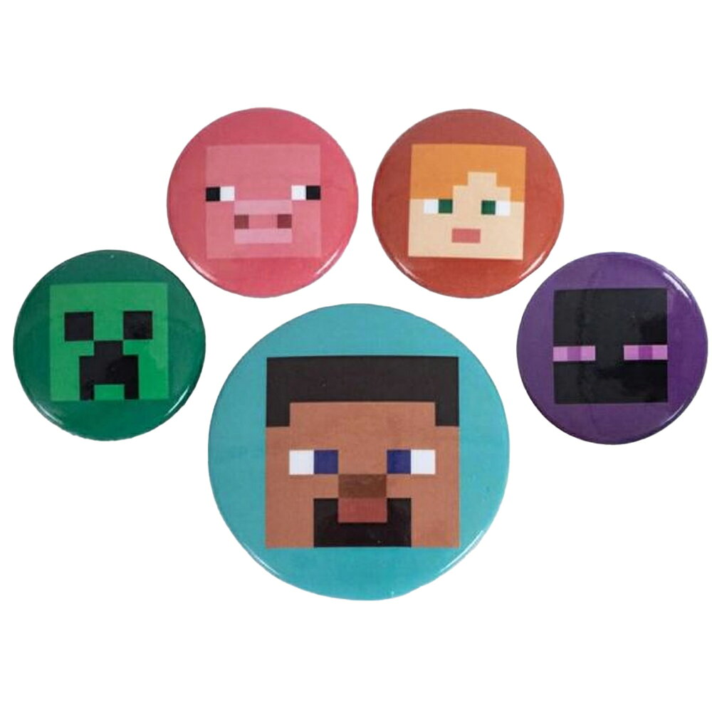 (�ޥ��󥯥�ե�) Minecraft ���ե�����뾦�� Faces �Хå� ���å� (5����) �ڳ������Ρ�