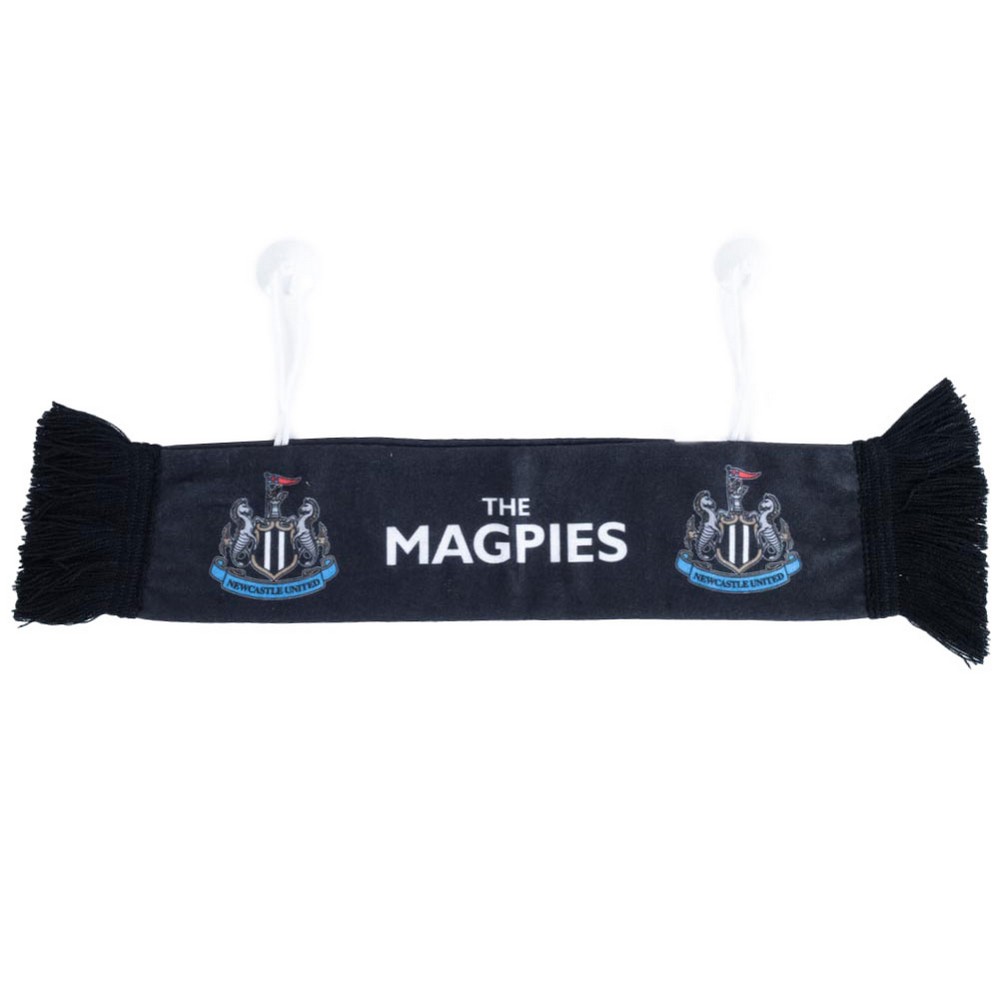 ニューカッスル・ユナイテッド フットボールクラブ Newcastle United FC オフィシャル商品 The Magpies カーアクセサリー マフラー型 飾り 【海外通販】