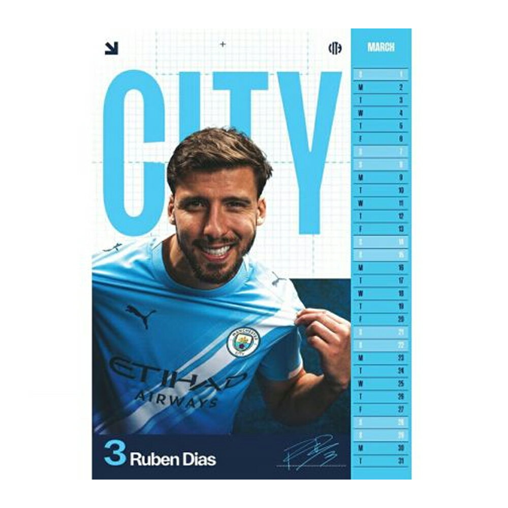 �ޥ���������������ƥ� �եåȥܡ��륯��� Manchester City FC ���ե�����뾦�� A3 �������� �������륫������ �ڳ������Ρ�