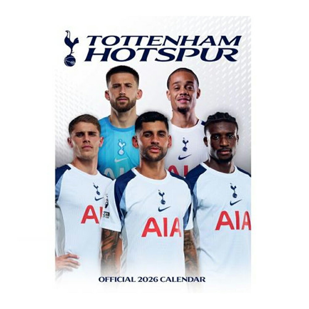 トッテナム・ホットスパー フットボールクラブ Tottenham Hotspur FC オフィシャル商品 A3 カレンダー ウォールカレンダー 【海外通販】