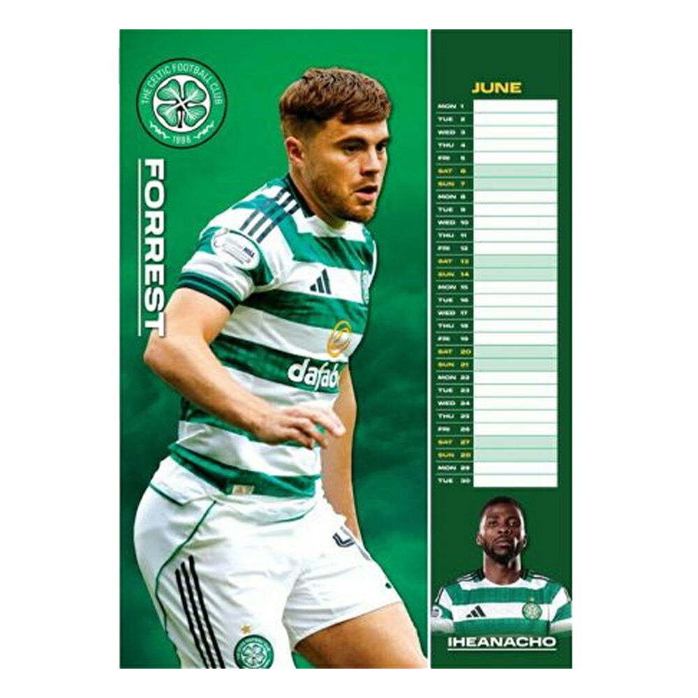 ����ƥ��å� �եåȥܡ��륯��� Celtic FC ���ե�����뾦�� A3 �������� �������륫������ �ڳ������Ρ�