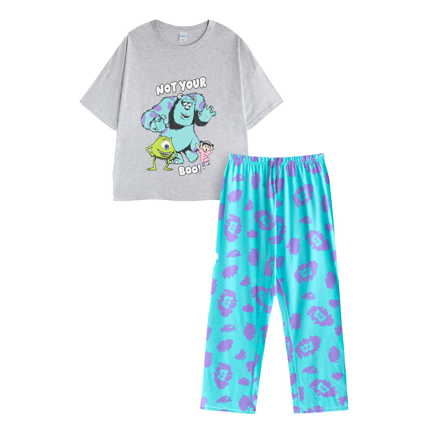 (��󥹥�����������) Monsters Inc ���ե�����뾦�� ��ǥ����� ���꡼ �ѥ���� Ⱦµ �岼���å� �ڳ������Ρ�