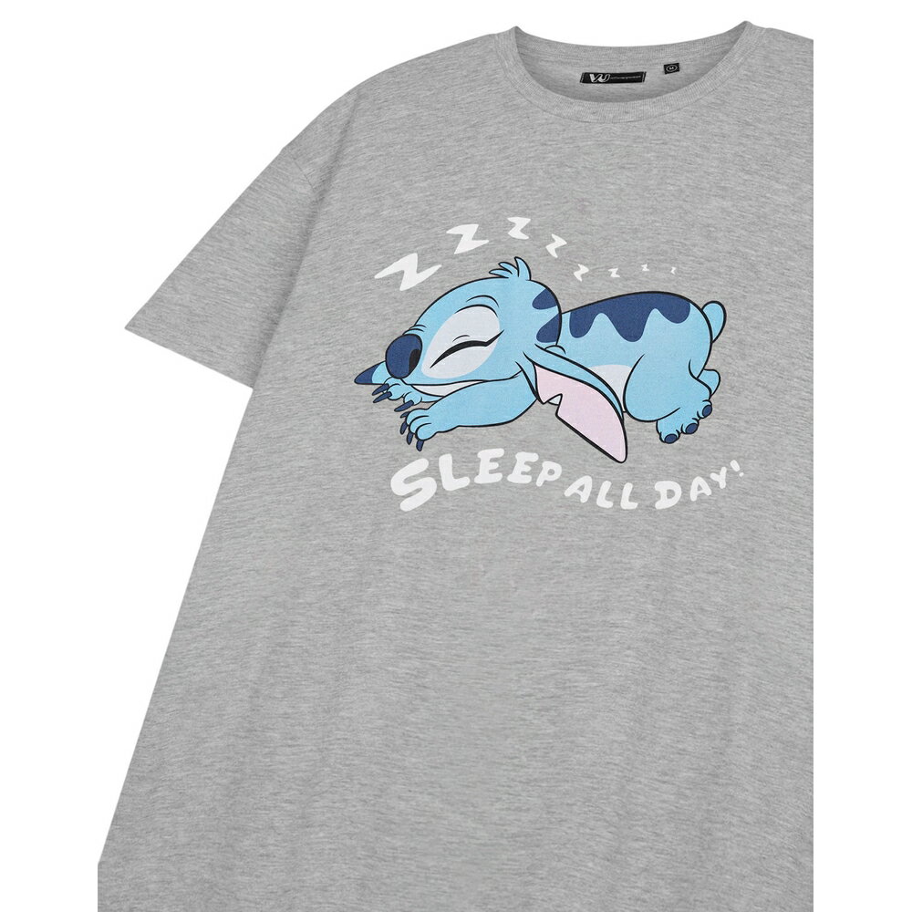 (リロ・アンド・スティッチ) Lilo & Stitch オフィシャル商品 レディース Sleep All Day ナイトドレス ..