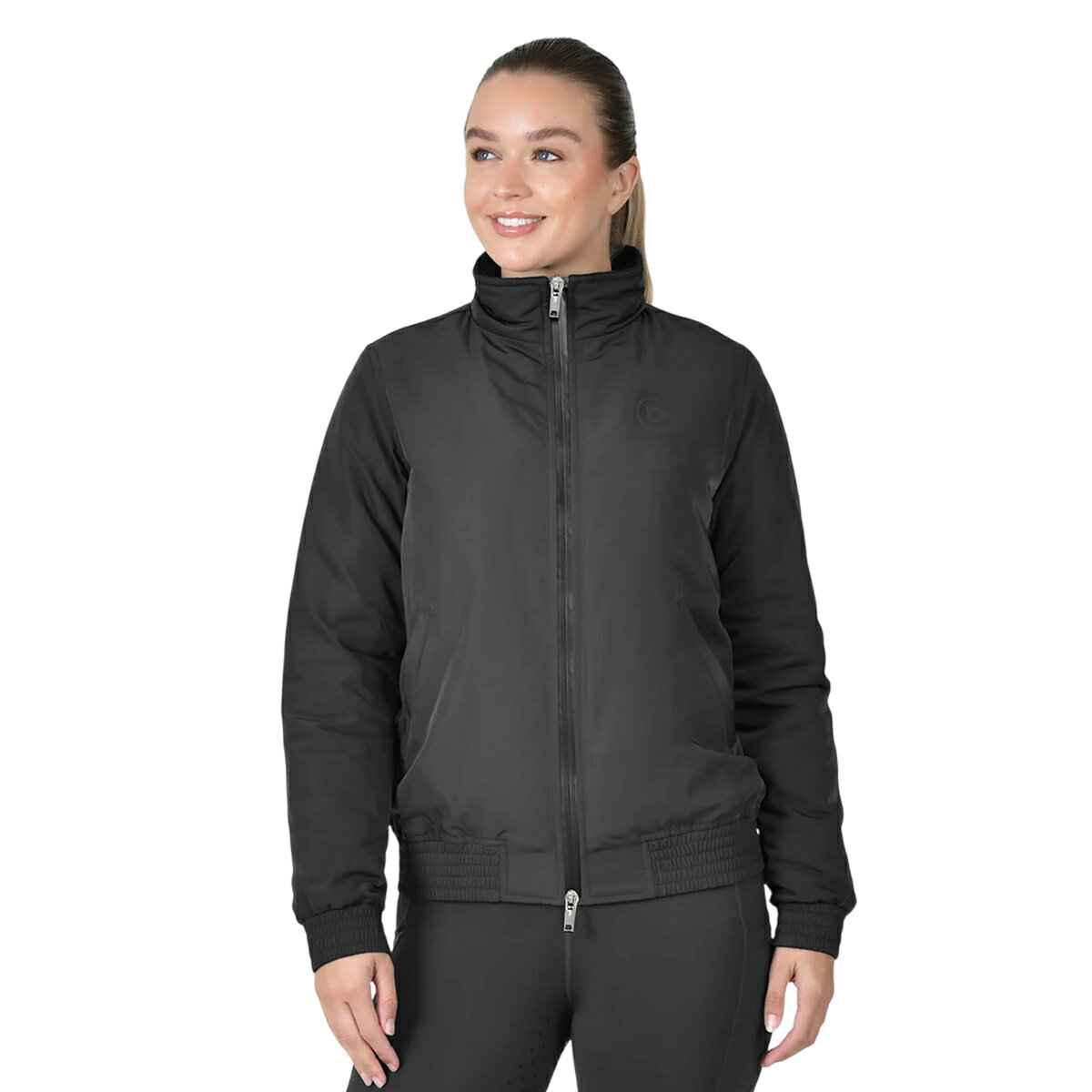 (ダブリン) Dublin レディース Team ジャケット ブルゾン ファスナー付き 乗馬 アウター ホースライディング 【海外通販】