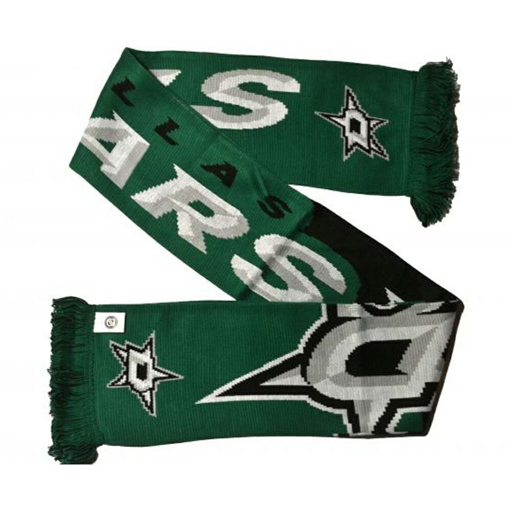 (ダラス・スターズ) Dallas Stars オフィシャル商品 ユニセックス NHL マフラー 2020 Word Mark ロゴ スカーフ 【海外通販】