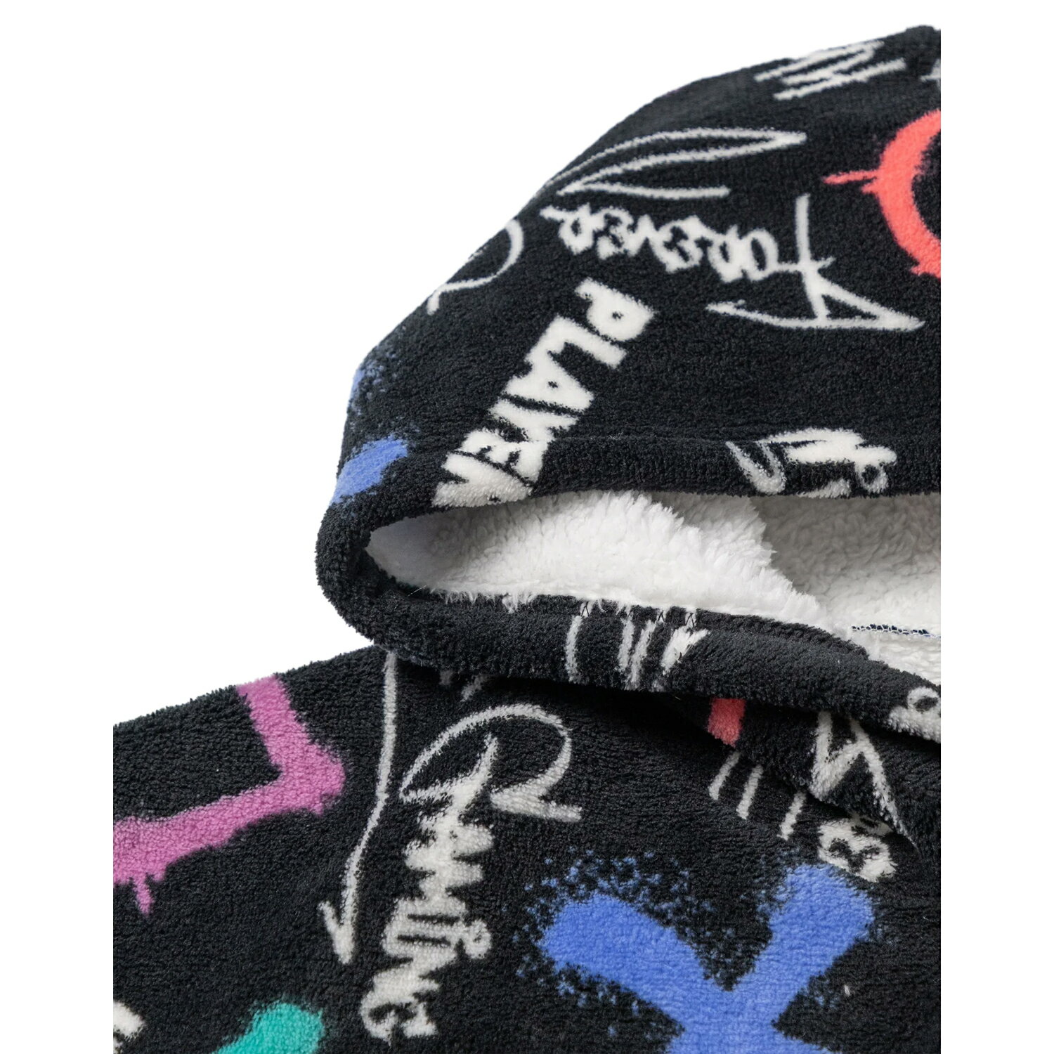 (プレーステーション) Playstation オフィシャル商品 キッズ・子供 ボーイズ パーカー ロゴ ブランケット フード付き ブランケット 【海外通販】