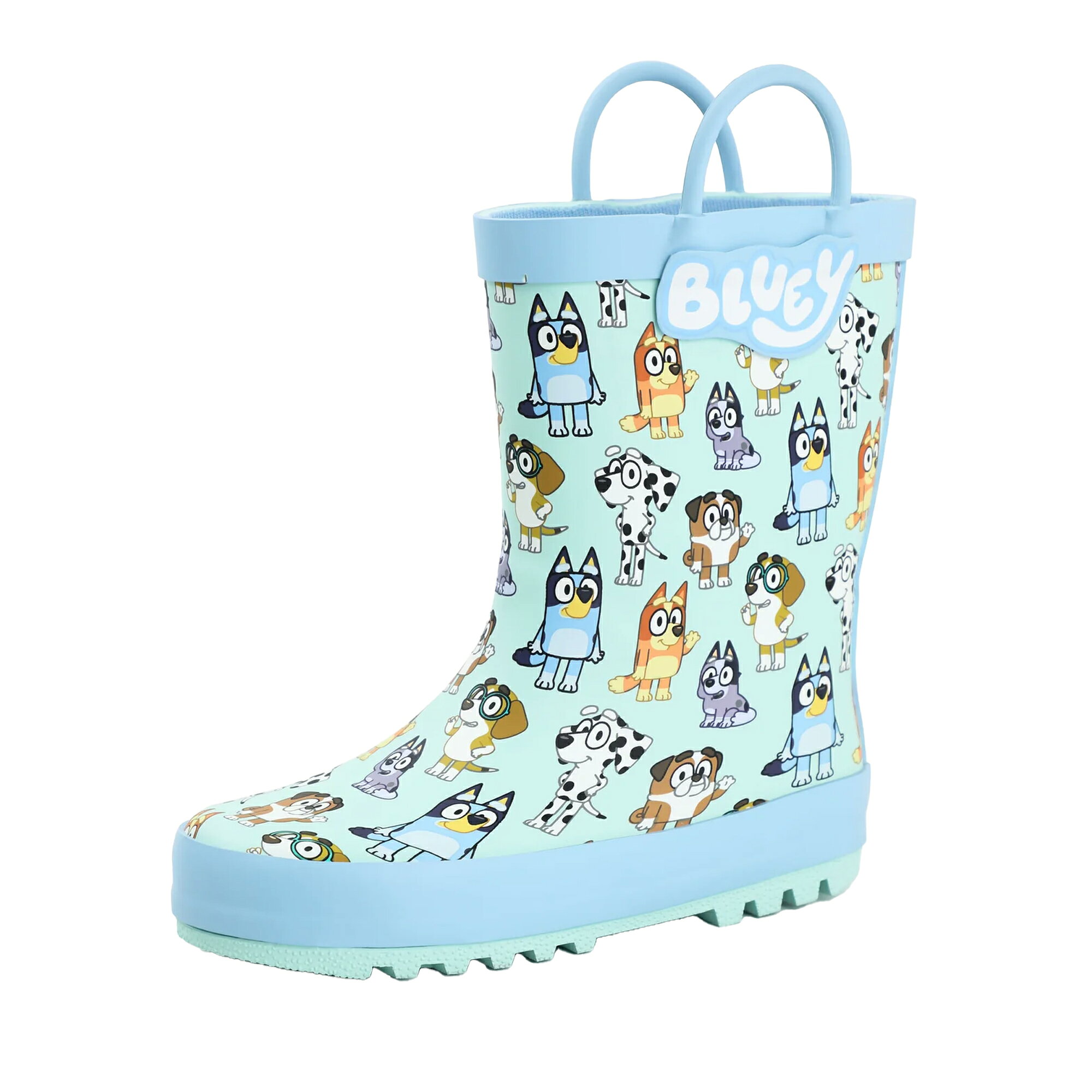(ブルーイ) Bluey オフィシャル商品 キッズ・子供 キャラクター 長靴 全面柄 子供靴 レインブーツ ウェリントンブーツ 【海外通販】