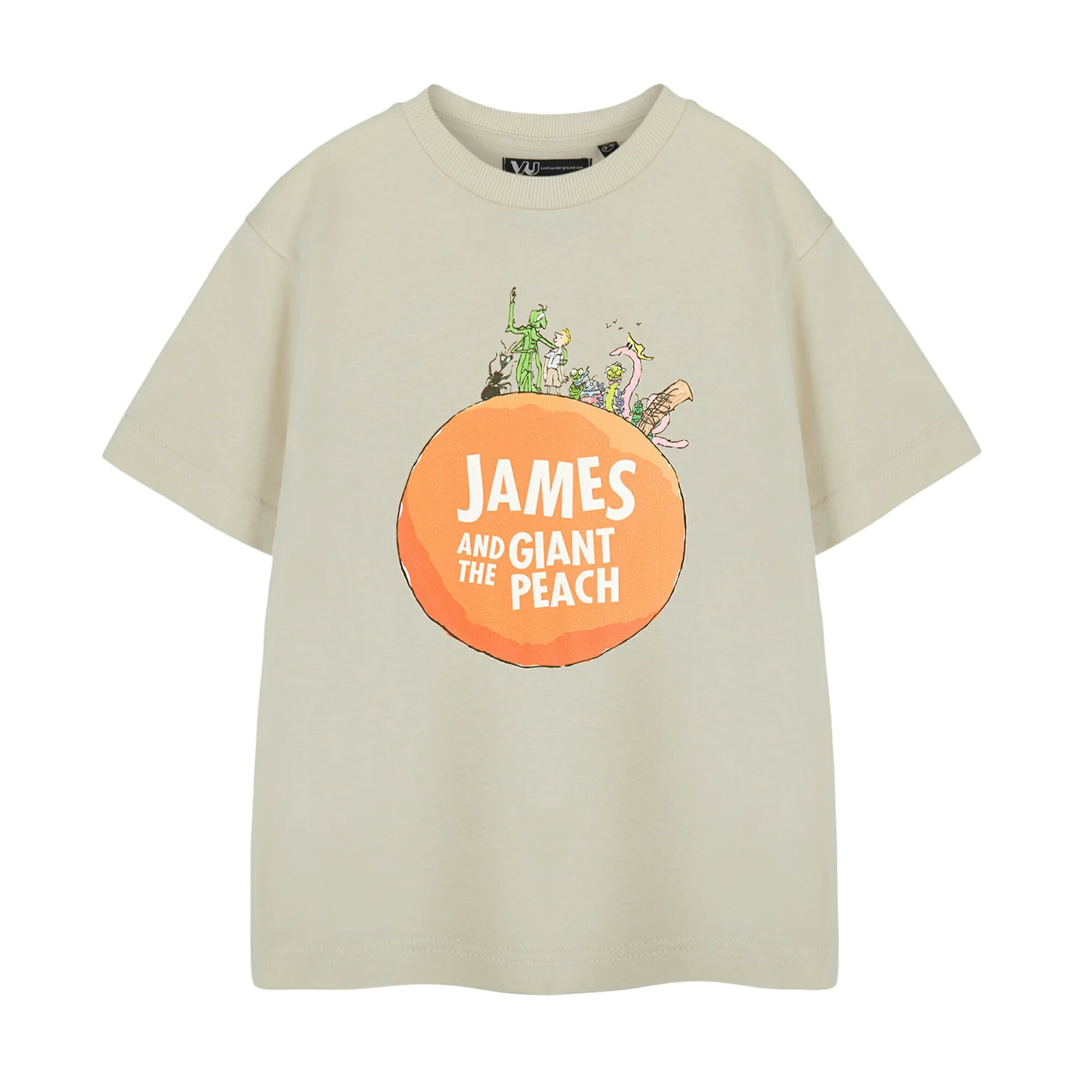 (ジャイアント・ピーチ) James And The Giant Peach オフィシャル商品 キッズ・子供 ロアルド・ダール Tシャツ 半袖 トップス 【海外通販】