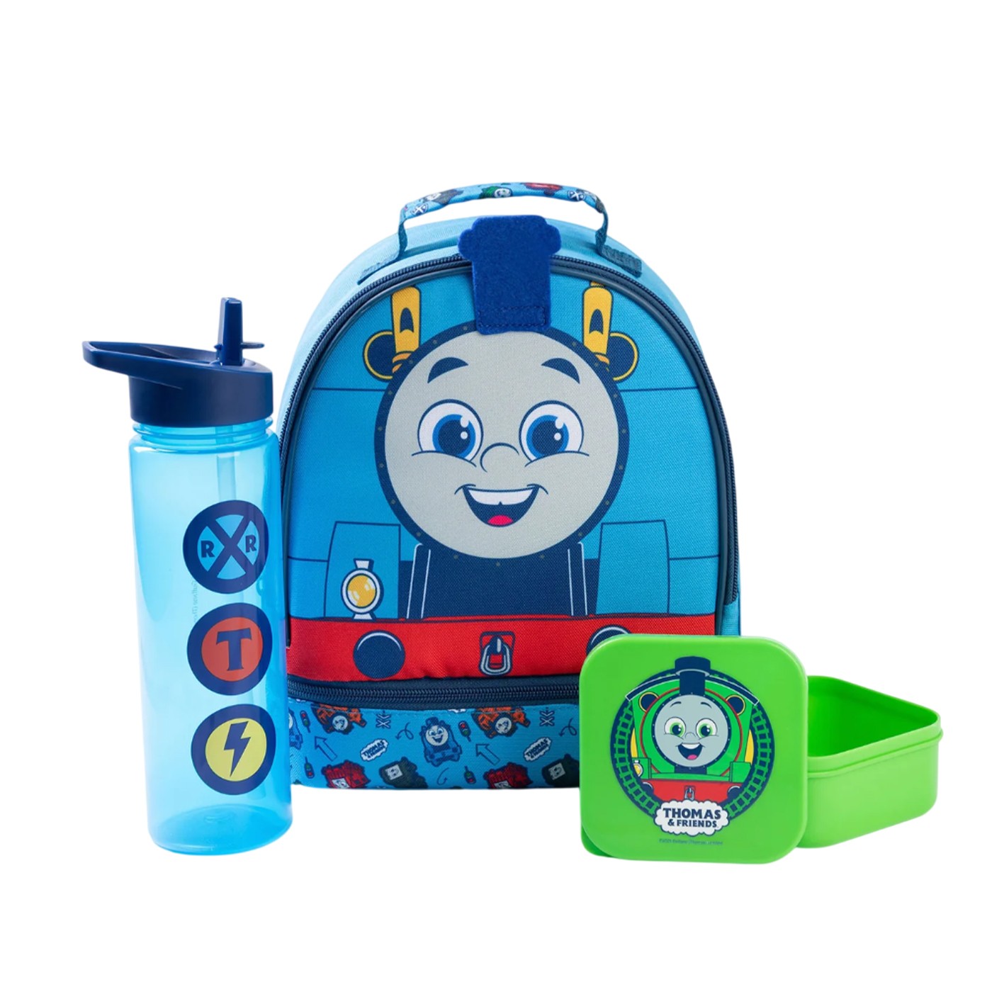 (きかんしゃトーマス) Thomas And Friends オフィシャル商品 トレイン ランチバッグ お弁当入れ かばん セット (3ピース) 【海外通販】