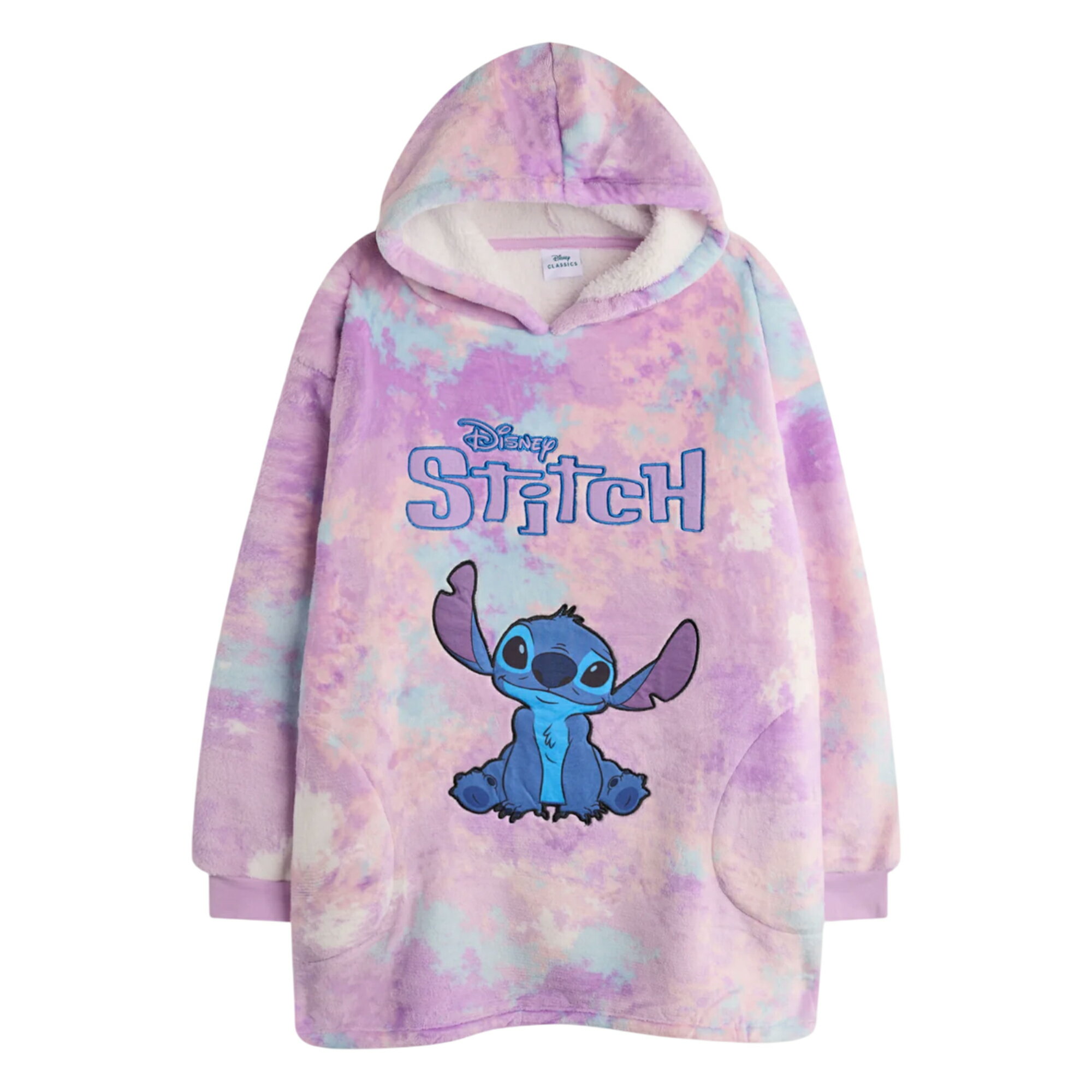 (リロ・アンド・スティッチ) Lilo & Stitch オフィシャル商品 キッズ・子供 ガールズ パーカー スティッチ フード付き ブランケット 【海外通販】