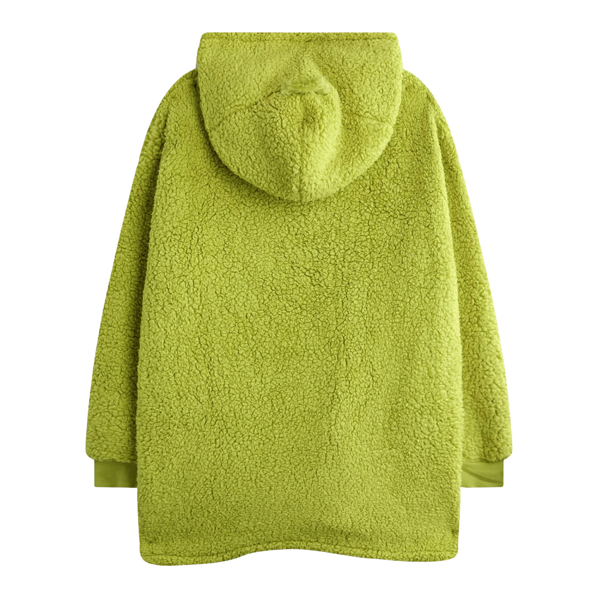 (グリンチ) The Grinch オフィシャル商品 キッズ・子供 Face 刺繍 パーカー フード...