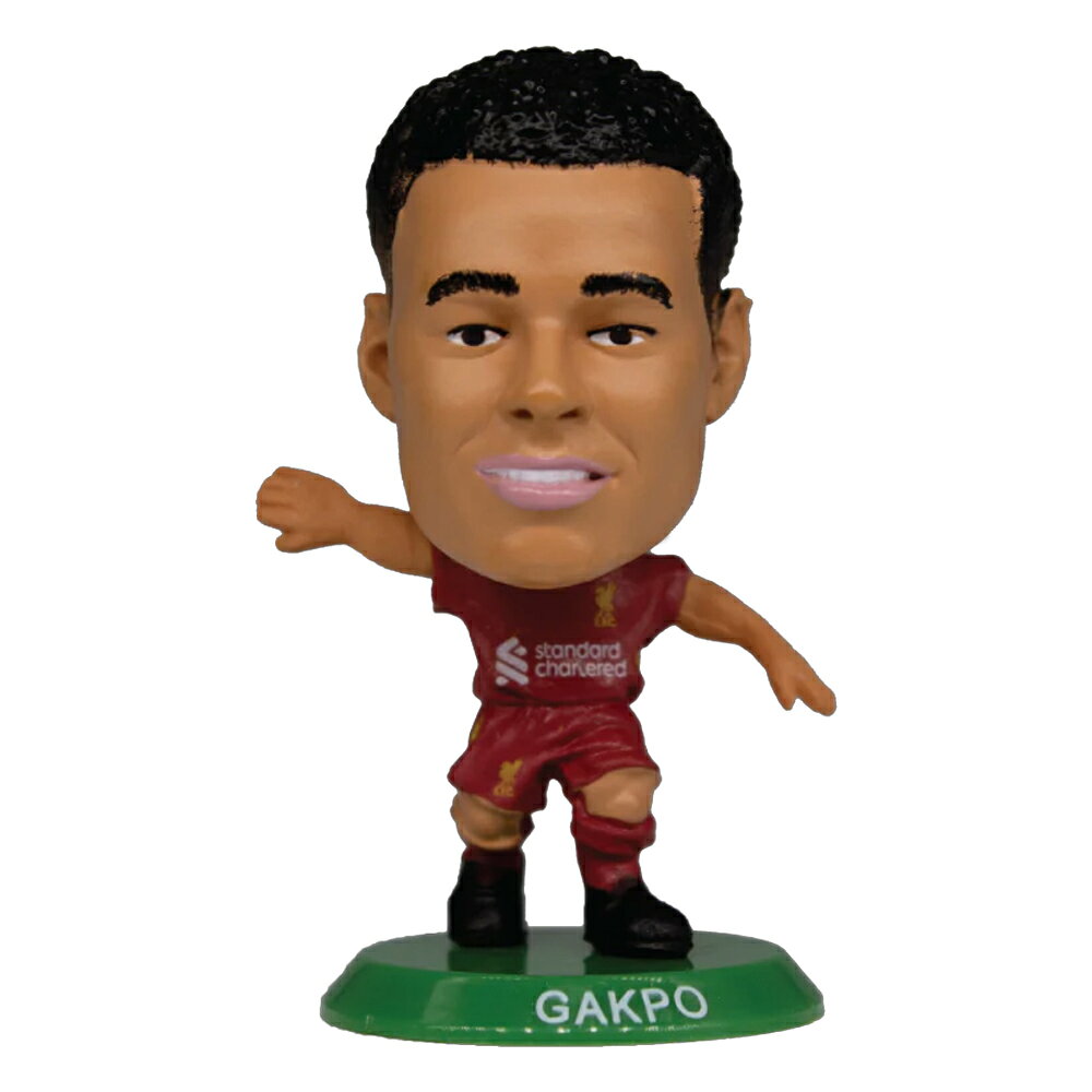 リバプール・フットボールクラブ Liverpool FC オフィシャル商品 2025 コーディ・ガクポ SoccerStarz 名前 フィギュア 人形 【海外通販】