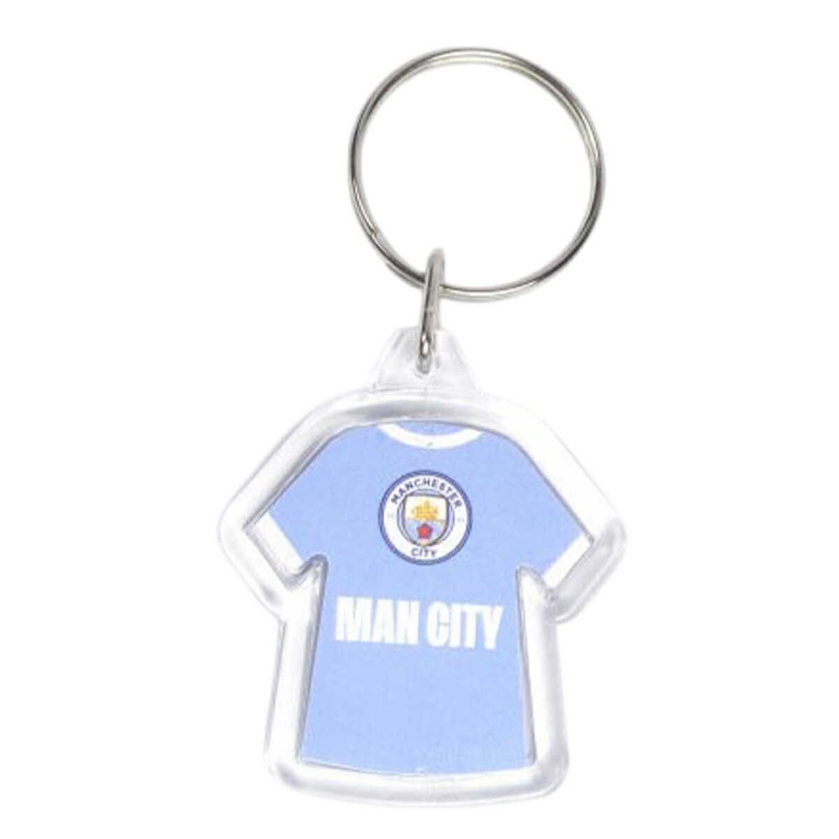 Other - マンチェスター・シティ フットボールクラブ Manchester City FC オフィシャル商品 両面 アクリル キーリング キーホルダー 【海外通販】